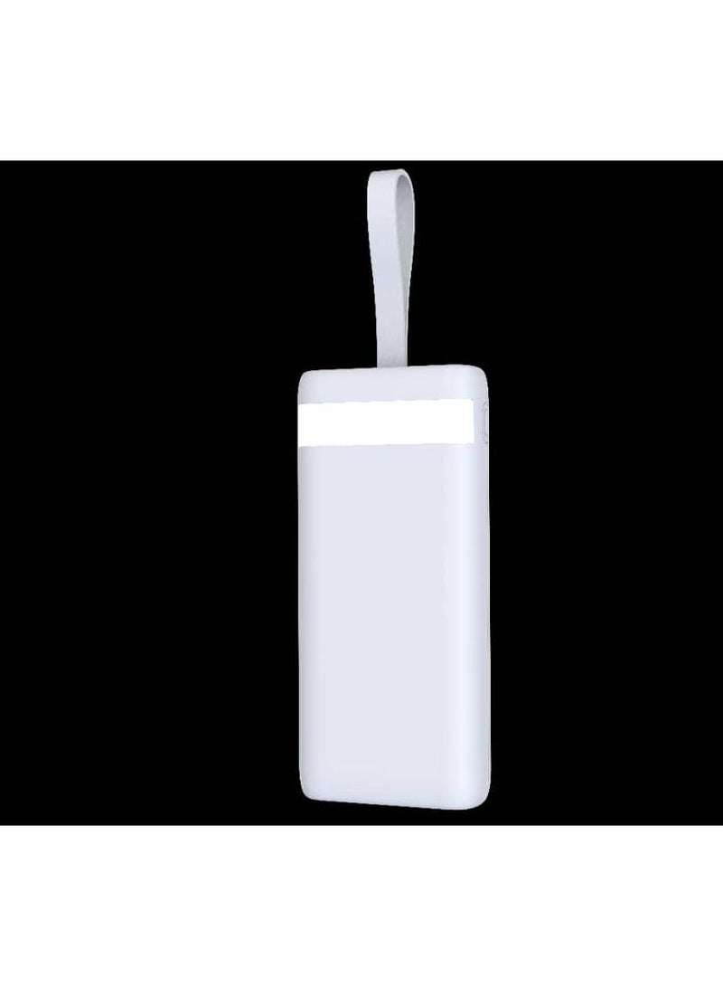 Belpink 20000MAH QUICK CHARGING PORTABLE POWER BANK-V02-WHITE