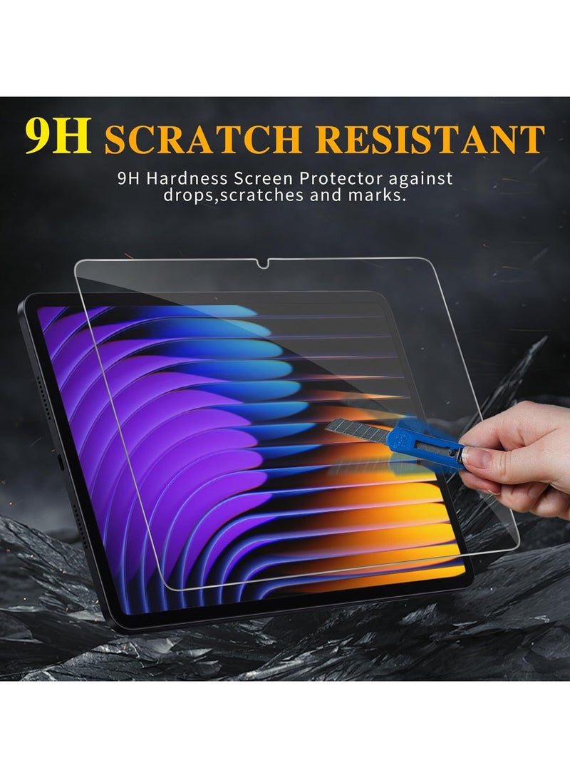 2 Pack Tempered Glass for Xiaomi Pad 7/7 Pro, 9H Hardness Glass, Complete Protection Glass Film, Anti-Scratch, Easy to Install, Bubble Free compatible for Xiaomi Pad 7 / Pad 7 Pro  - Image 5