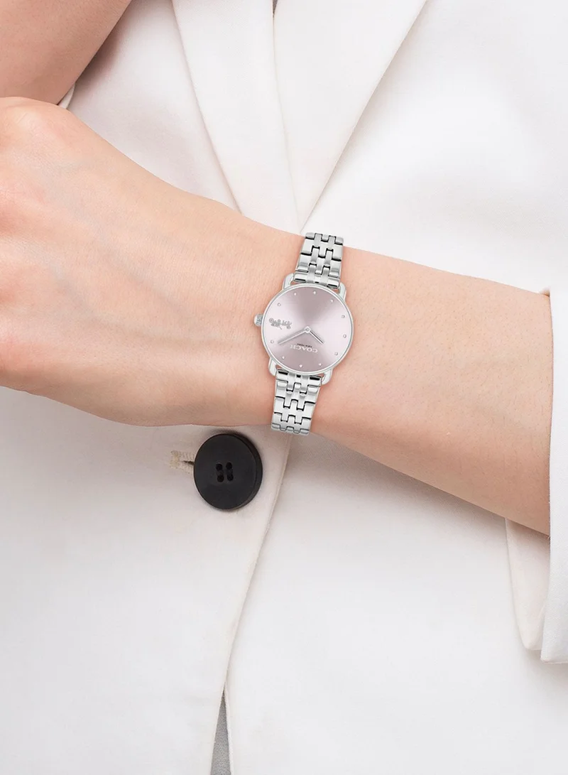 COACH Steel Strap Analog Watch