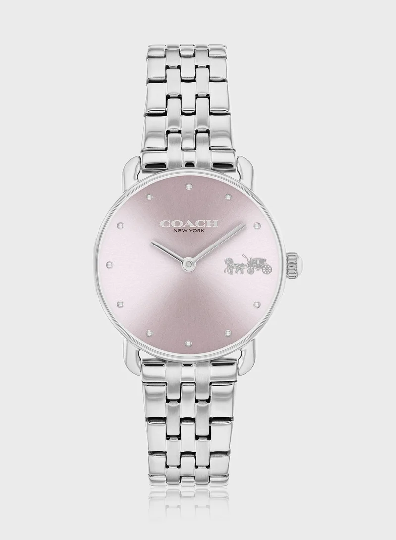 COACH Steel Strap Analog Watch