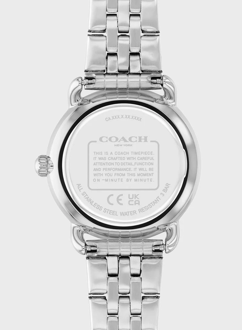 COACH Steel Strap Analog Watch
