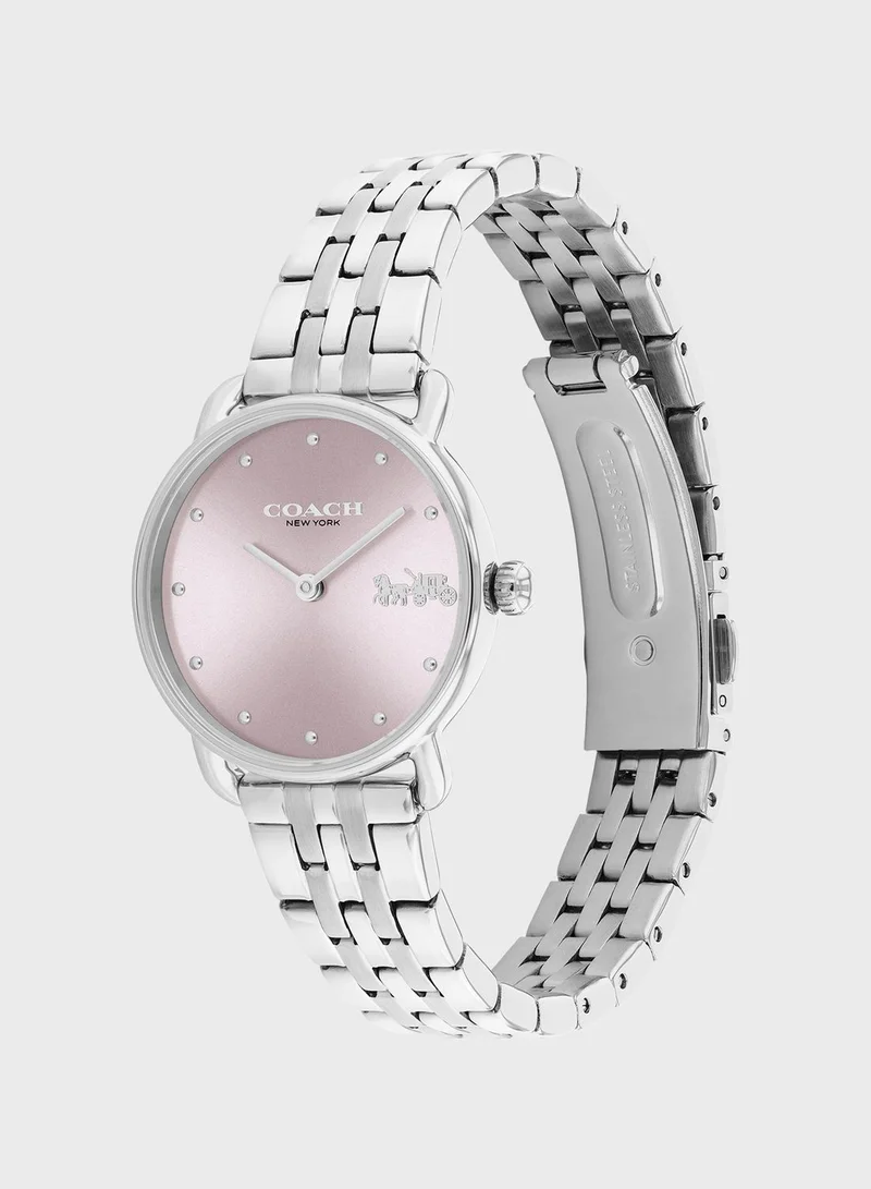 COACH Steel Strap Analog Watch