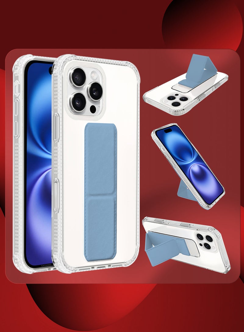 CATANES ( for iPhone 16 Pro Max ) 3 Pack, 1 Case and 2 Screen Protectors, with Phone Grip and Expanding Stand, Kickstand Fully Protective Cover with Phone Grip Holder - Image 3