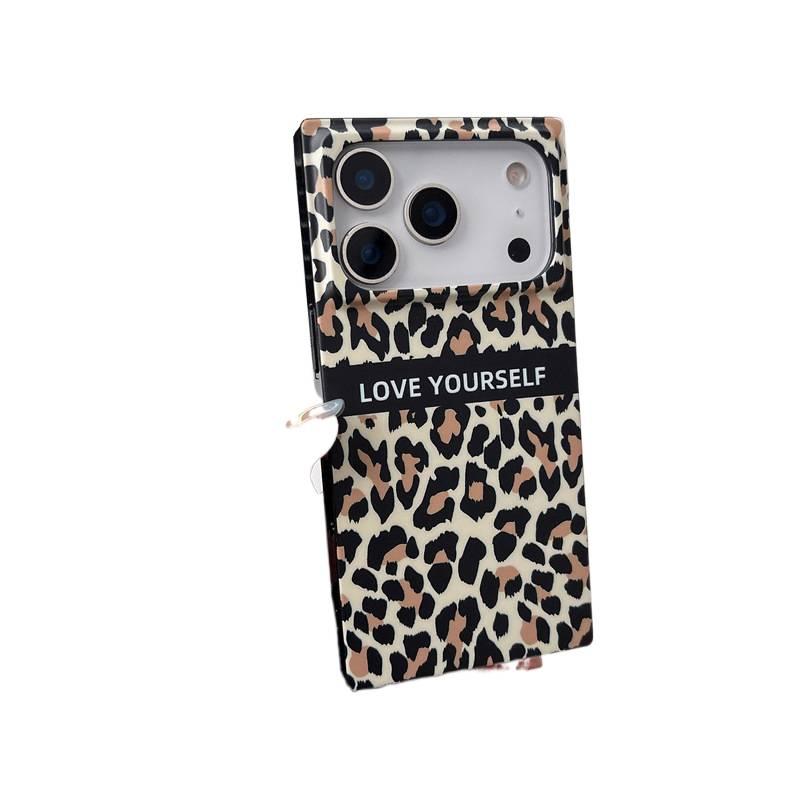غطاء واقي، ملمس غير لامع , حماية من السقوط، Leopard Print، IMD، مقاوم للصدمات لـ iPhone 14 / 14 Plus / 14 Pro / 14 Pro Max للتنقل اليومي سهل التخزين أثناء التنقل - Image 3