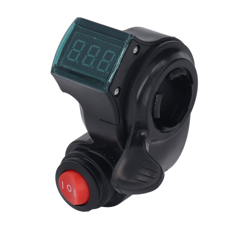 Electric Bike Thumb Throttle 3 Speed Digital Voltage Display Bicycle Hand Accelerator for Mountain Folding Bikes - Image 5