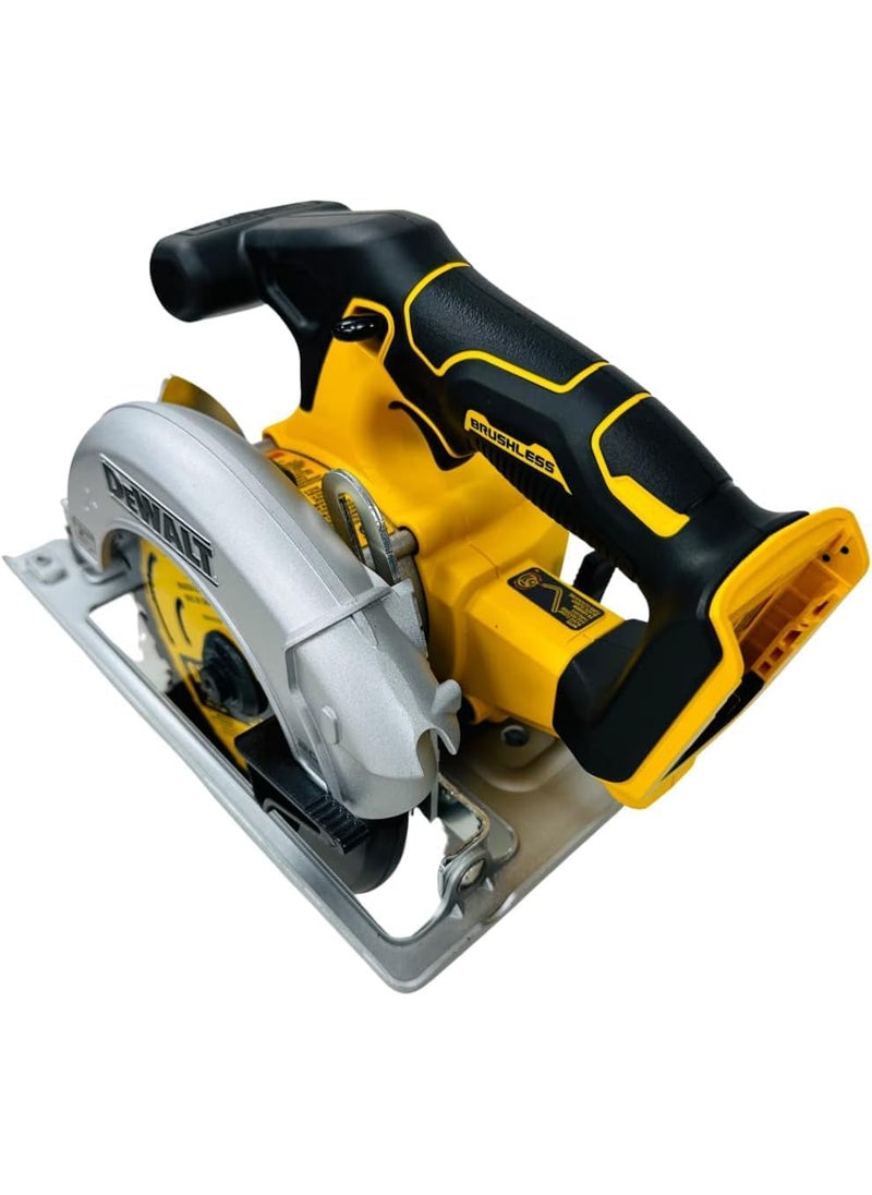 DEWALT DEWALT DCS566 20V Circular Saw 20V Cordless Brushless 65 Circular Saw Bare Tool Only Bulk Packed Yellow  - Image 2