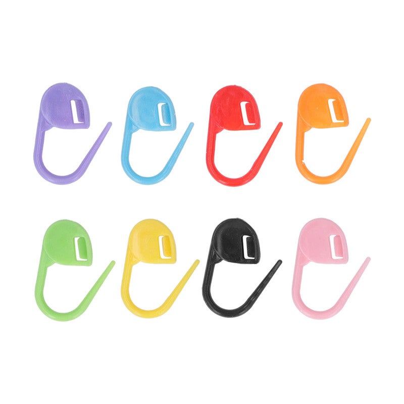 Locking Stitch Markers: 1000 Mix Color Plastic Pieces - Multi Purpose Flexible Diy Knitting Accessories for Knitting Crochet Craft Lovers - Image 2