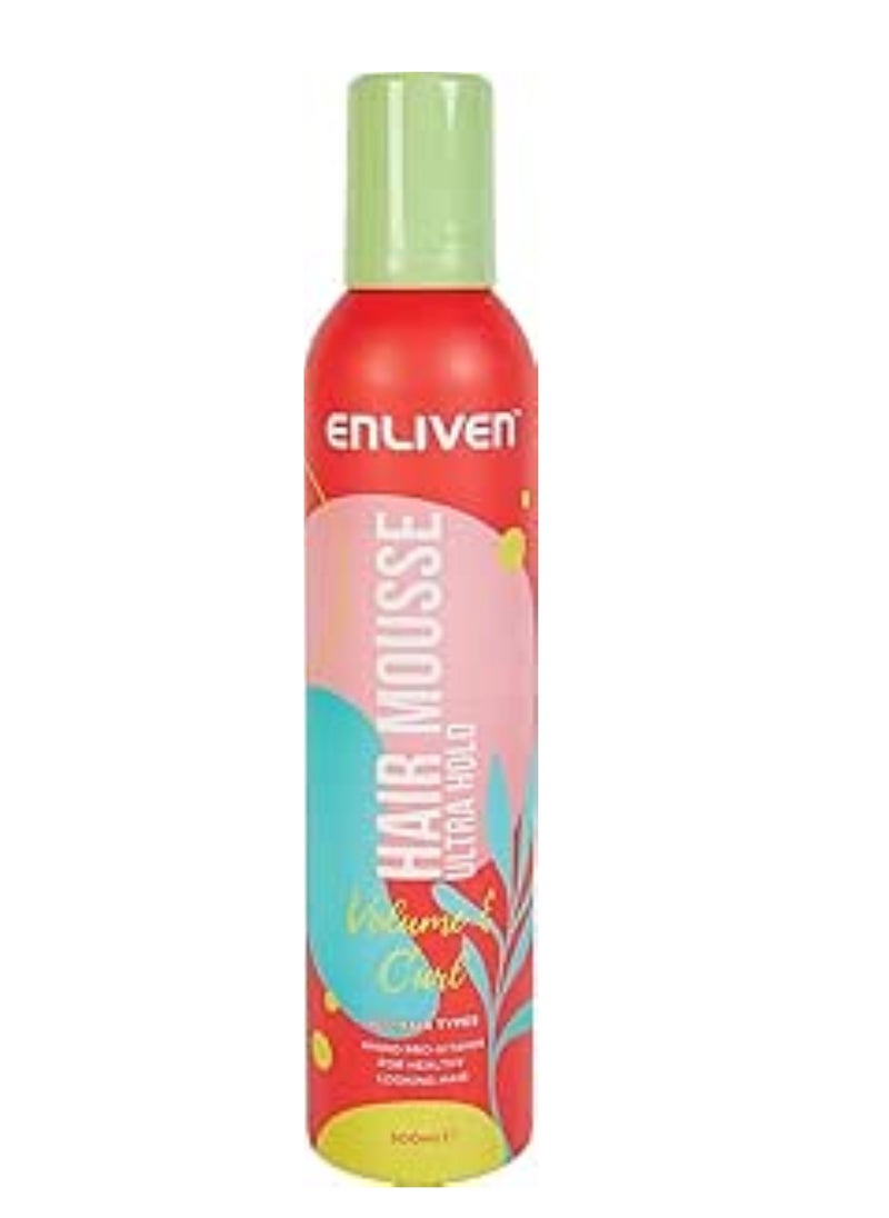 ENLIVEN Enliven Mousse Ultra Hold 300 ML 