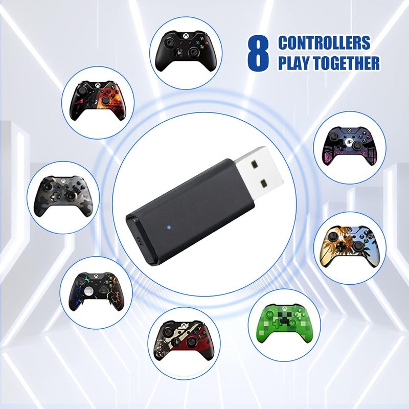 محول تحكم لاسلكي بلوتوث NS/Switch OLED/Switch Lit / PS5 / PS4 / PS3 محول تحكم Xbox لنينتندو سويتش PS3 وكمبيوتر ويندوز تشغيل وتوصيل فوري - Image 3