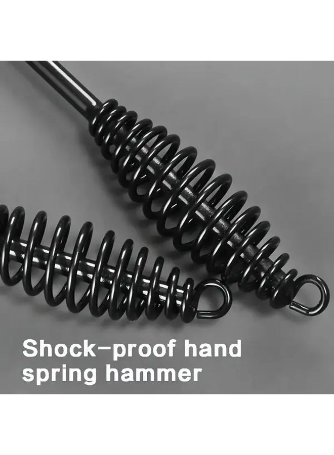 1pc High Carbon Steel Welding Chipper Hammer 300g With Spring Handle Rust Removal Tool For Welders Metalworking - Image 5