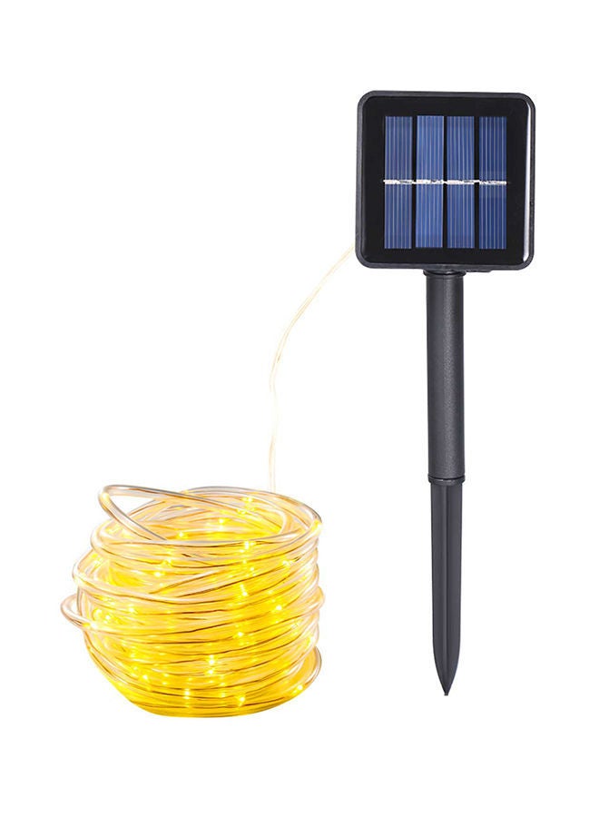 NIBEMINENT Energy Saving Solar Tube String Light Yellow 17 x 11 12centimeter