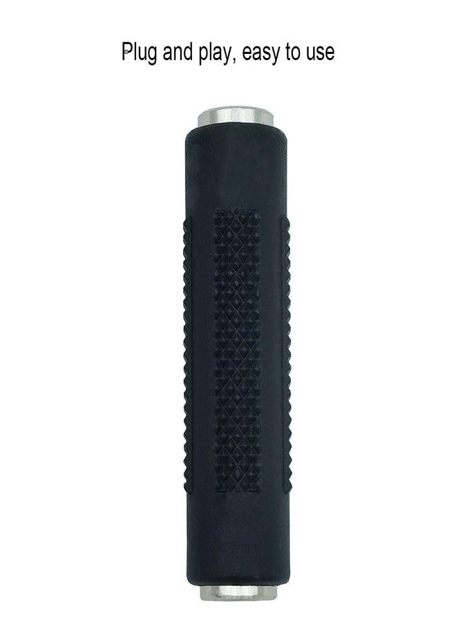 AILTECK 3.5mm 1/8" Female to Female Stereo Audio Adapter, 3.5mm Audio Interfaces Connector Jack Adapter 3 Pack - Image 2