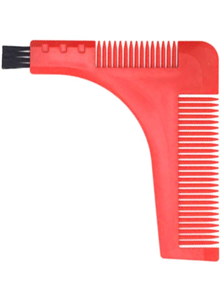 The Beard Shaper أداة تشكيل شعر الوجه حمراء - Image 1