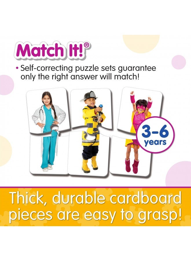 The Learning Journey: Match It! - Who Am I? - 20 Piece Self-Correcting Matching Puzzle Set - Diversity Toys For Toddlers Ages 3 And Up - Award Winning Toys - Image 3