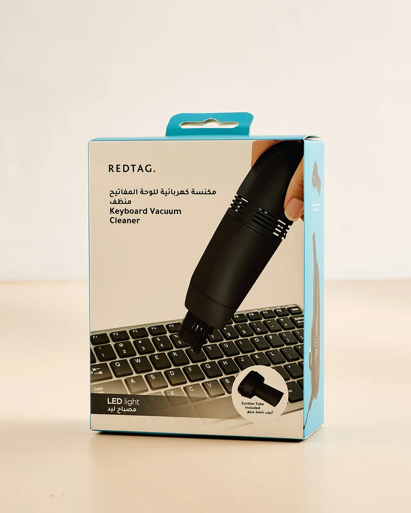 REDTAG Black Keyboard Vacuum Cleaner