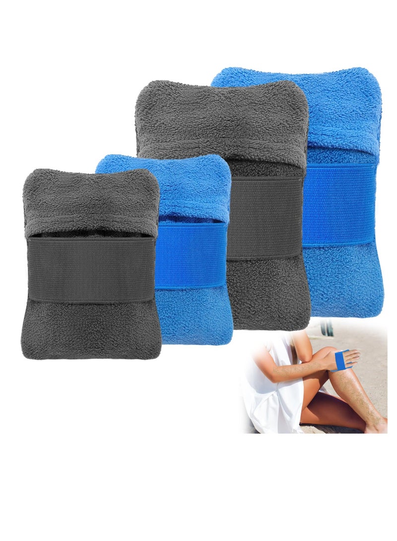 Excefore 4PCS Sand Screen Sand Remover for Beach Sand Removal Bag Powder Pouch Sand Remover Brush Sand Powder Pouches Sand Remover Beach Vacation Camping Essentials Great for The Whole Family Talc Free - Image 1