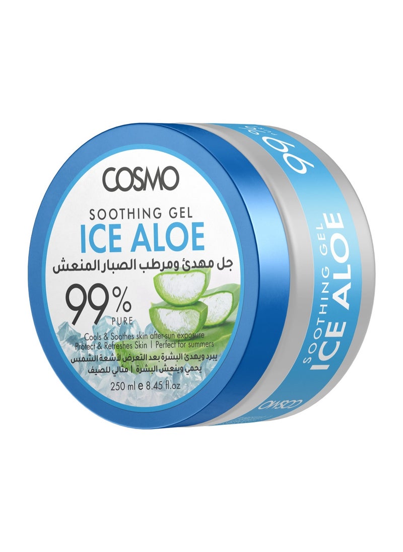 COSMO - Soothing Gel Ice Aloe 99% Pure 250Ml - Image 1