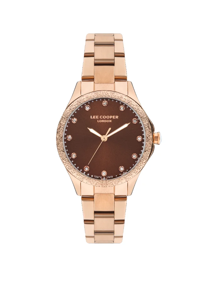 Lee Cooper LEE COOPER Women's Analog Brown Dial Watch - LC07840.540