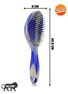 Ankita Printed Hair Brush With Nylon Bristle Allpurpose Colors May Vary (A14 Print) By Chhavi Creation  - Image 3