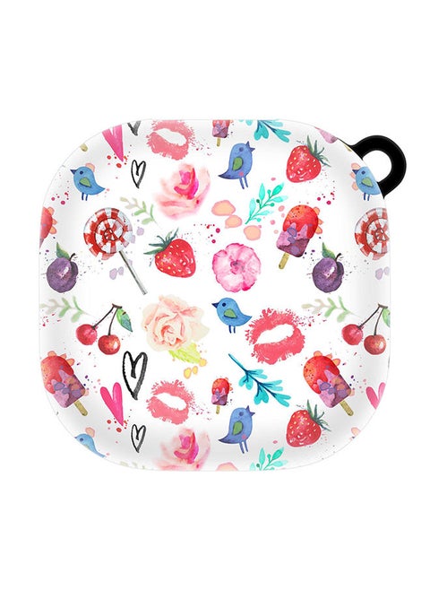 StylePods Custom Case Samsung Galaxy Buds Pro (2021) / Buds Live Case With Anti-Lost Keychain - Summer Fever
