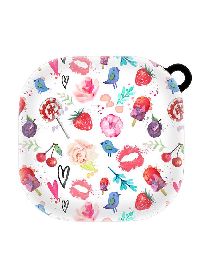 StylePods Custom Case Samsung Galaxy Buds Pro (2021) / Buds Live Case With Anti-Lost Keychain - Summer Fever