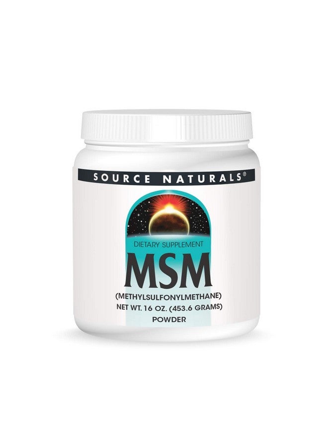 Source Naturals Msm (Methylsulfonylmethane) Powder 16 Ounce - Image 1