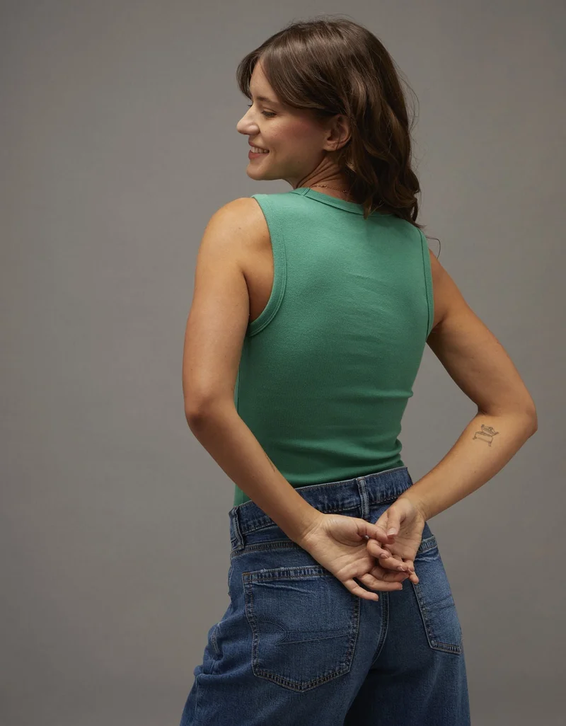 American Eagle  AE Main Squeeze Muscle Tank Top for Women | Best Price UAE