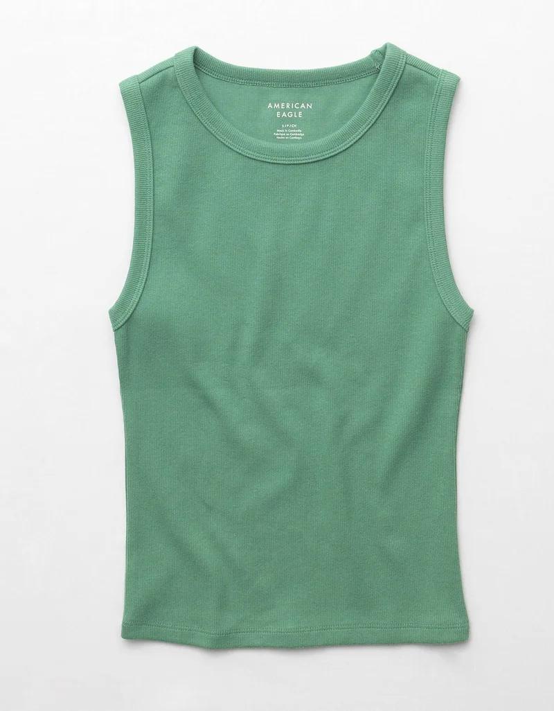 American Eagle  AE Main Squeeze Muscle Tank Top for Women | Best Price UAE