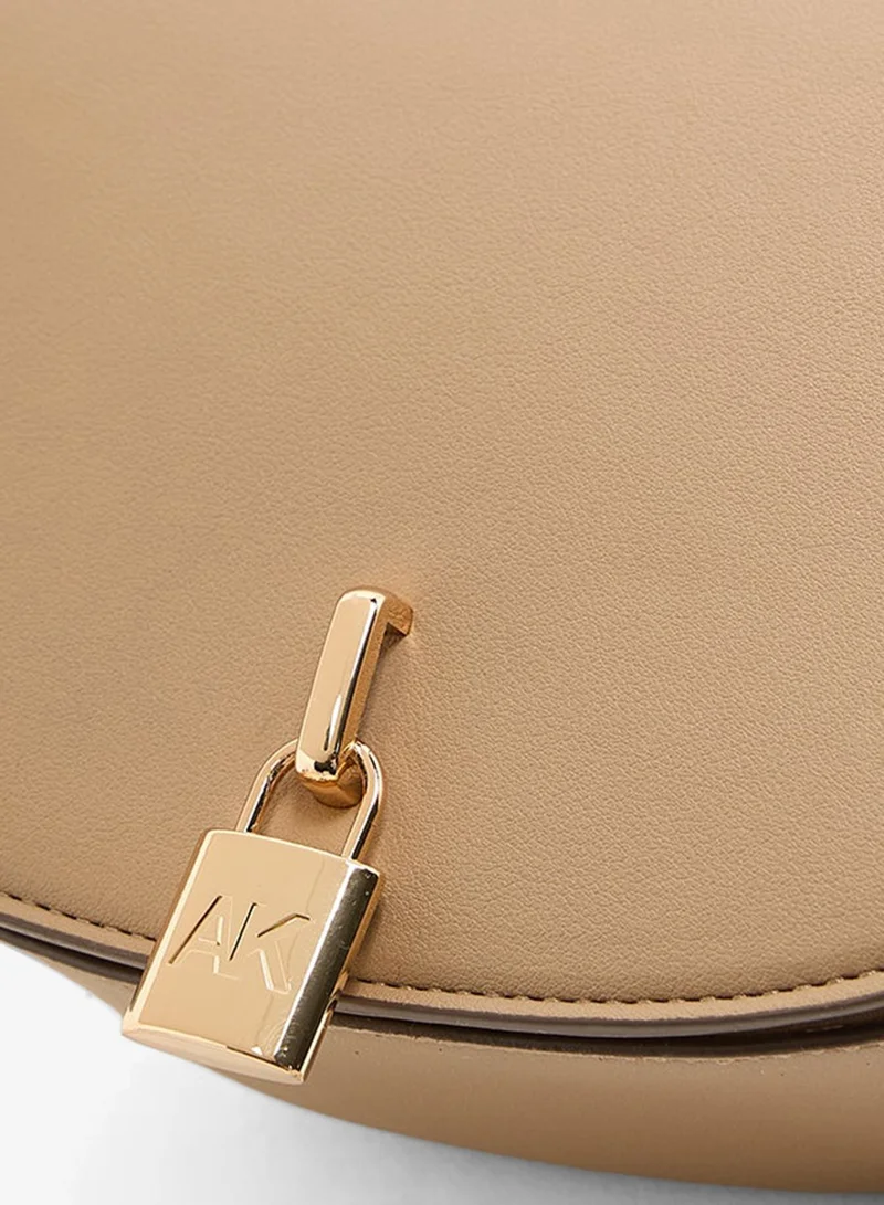 Anne Klein  Anne Klein Logo Detail Scarf Detail Flap Shoulder Bag for Women | Best Price UAE