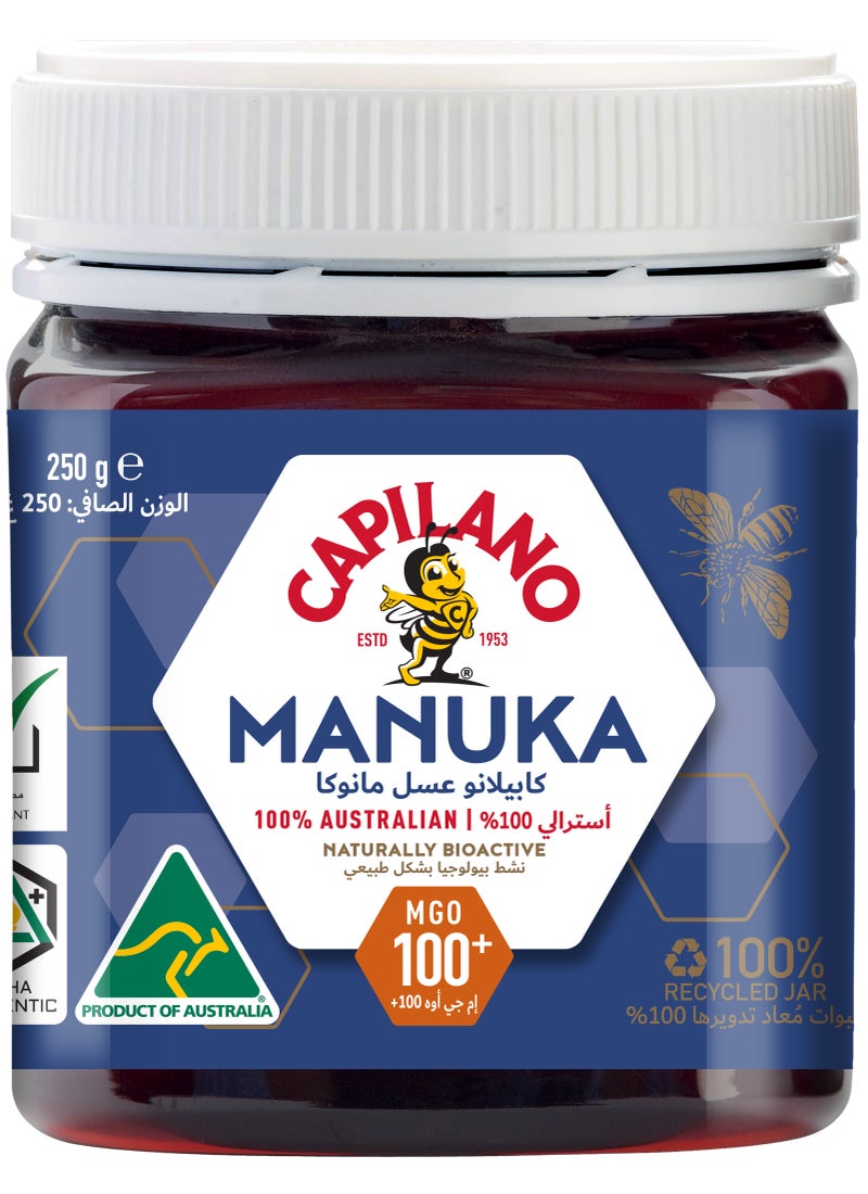 Capilano Manuka Honey MGO 100+ 250g - Image 1