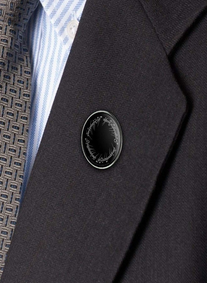 GRAPHICS & MORE THE LORD OF THE RINGS Mordor Script Metal 1.1" Tie Tack Hat Lapel Pin Pinback - Image 3