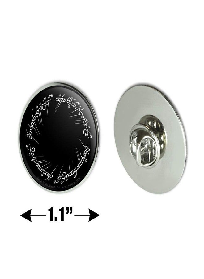 GRAPHICS & MORE THE LORD OF THE RINGS Mordor Script Metal 1.1" Tie Tack Hat Lapel Pin Pinback - Image 4
