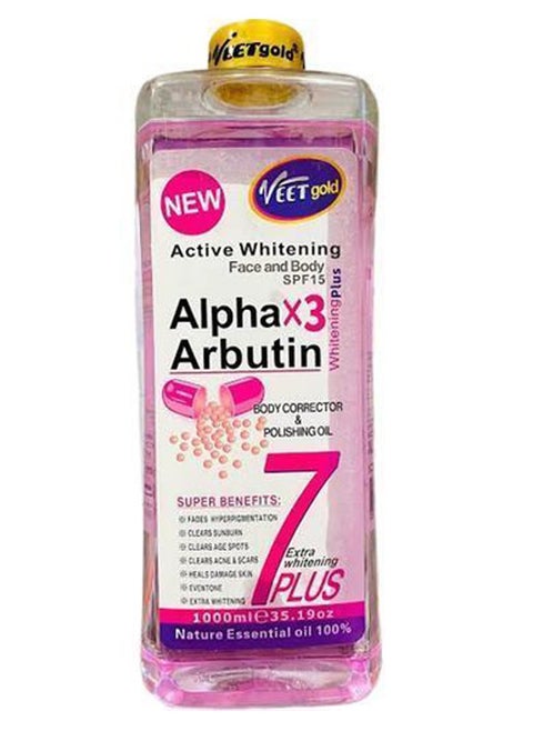 Alpha X3 Arbutin Body Corrector Oil 1000ml