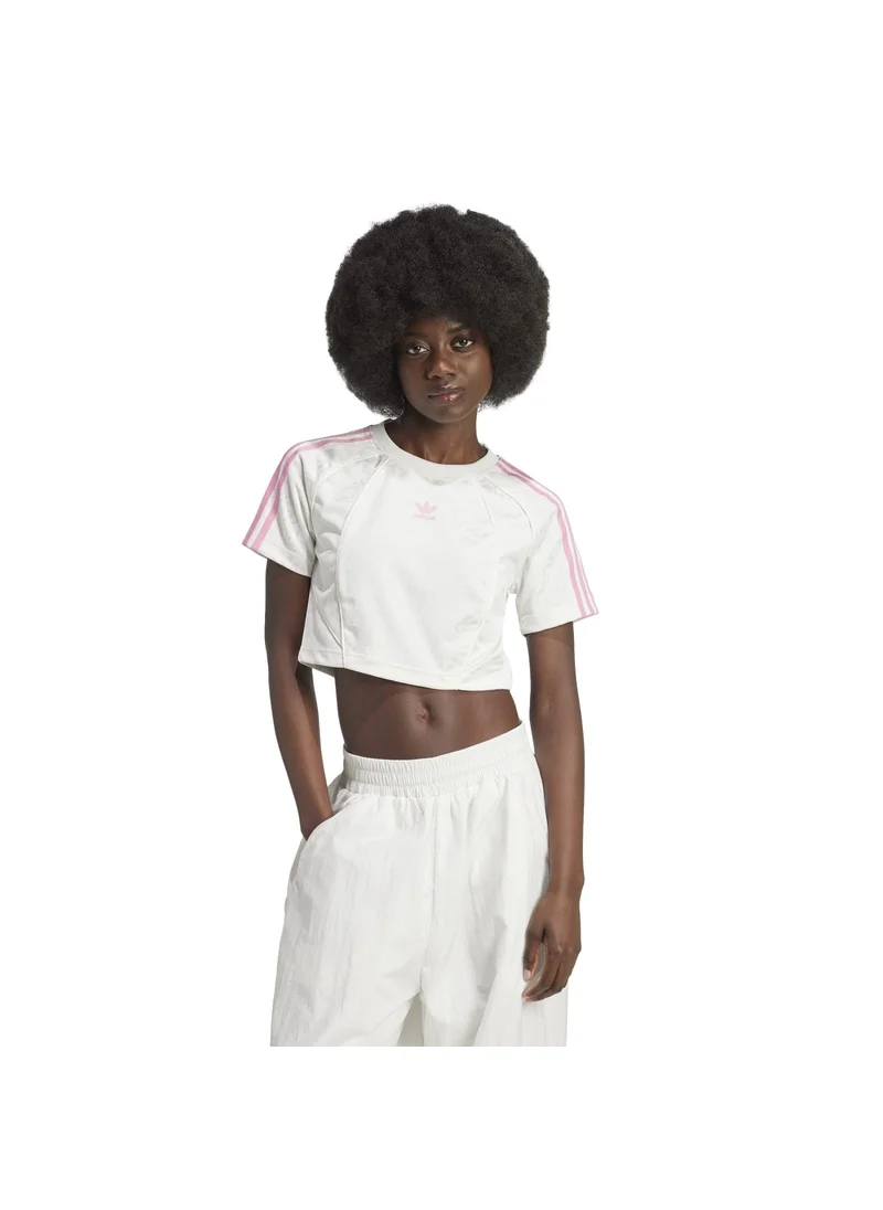 اديداس adidas BABY JERSEY TOP White Originals Women JERSEYS