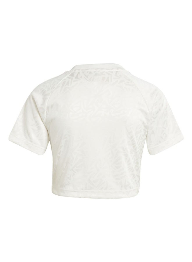 Adidas BABY JERSEY TOP White Originals Women JERSEYS  - Image 3