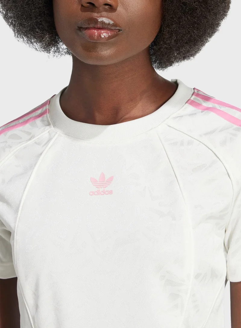 Adidas BABY JERSEY TOP White Originals Women JERSEYS