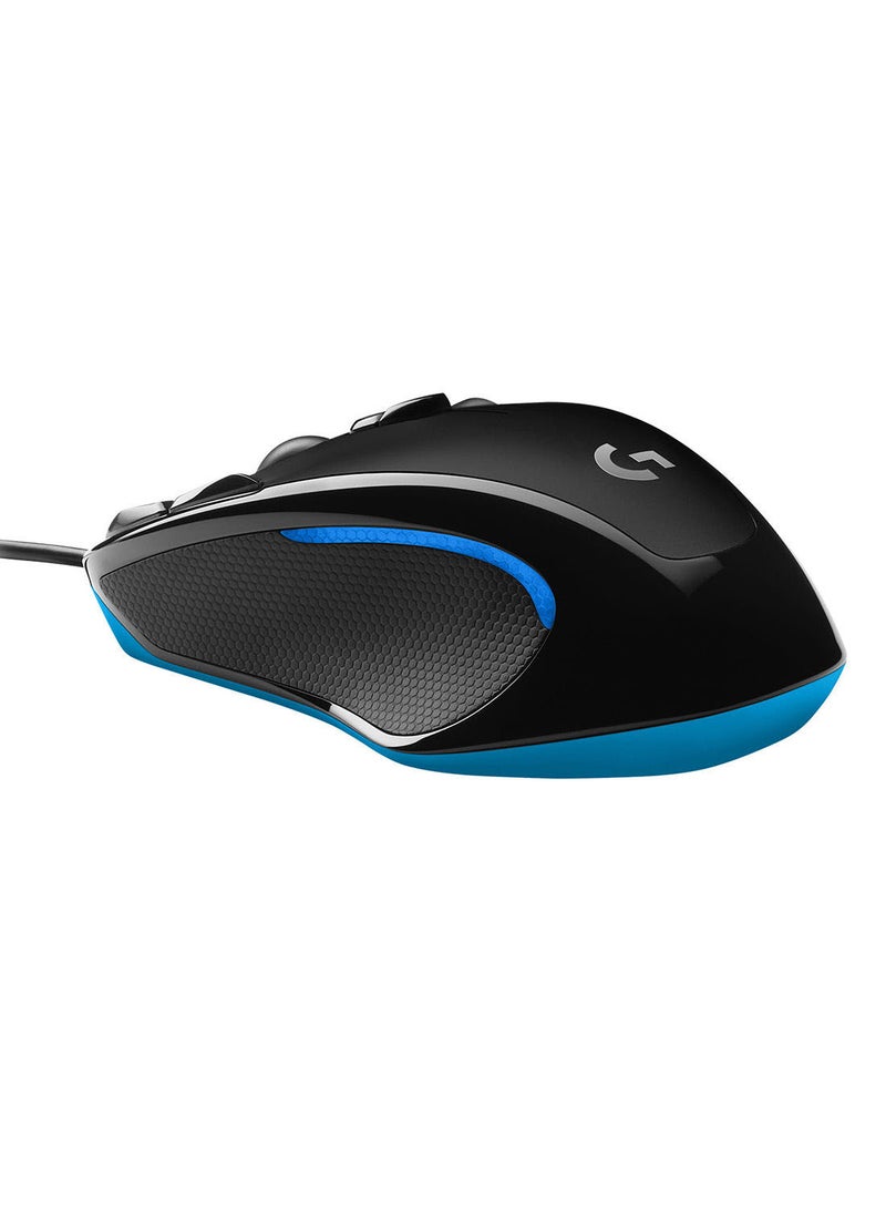 Logitech G300s Wired Gaming Mouse, 2,5K Sensor, 2,500 DPI, RGB, Lightweight, 9 Programmable Controls, On-Board Memory, Compatible with PC/Mac - Black - Image 3