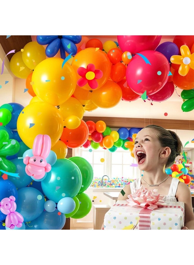 LovesTown 15PCS Assorted Colors Party Balloons, 18inch Colorful Latex Balloons Pack Balloon Garland Arch for Birthday Wedding Engagement Graduation Anniversary Party Decor - Image 2