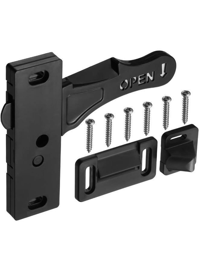 Miady RV Screen Door Latch Camper Door Latch Right Hand Handle Kit  - Image 1