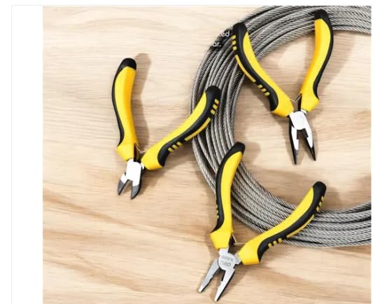 3 Piece Mini Pliers Set Professional Hand Tools for Making Crafts  - Image 3