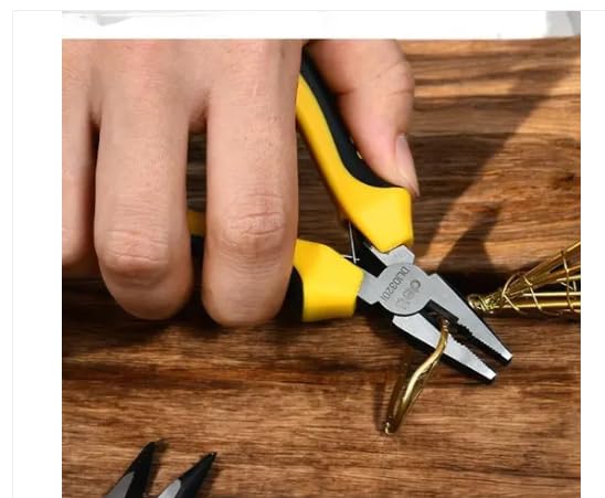 3 Piece Mini Pliers Set Professional Hand Tools for Making Crafts  - Image 5