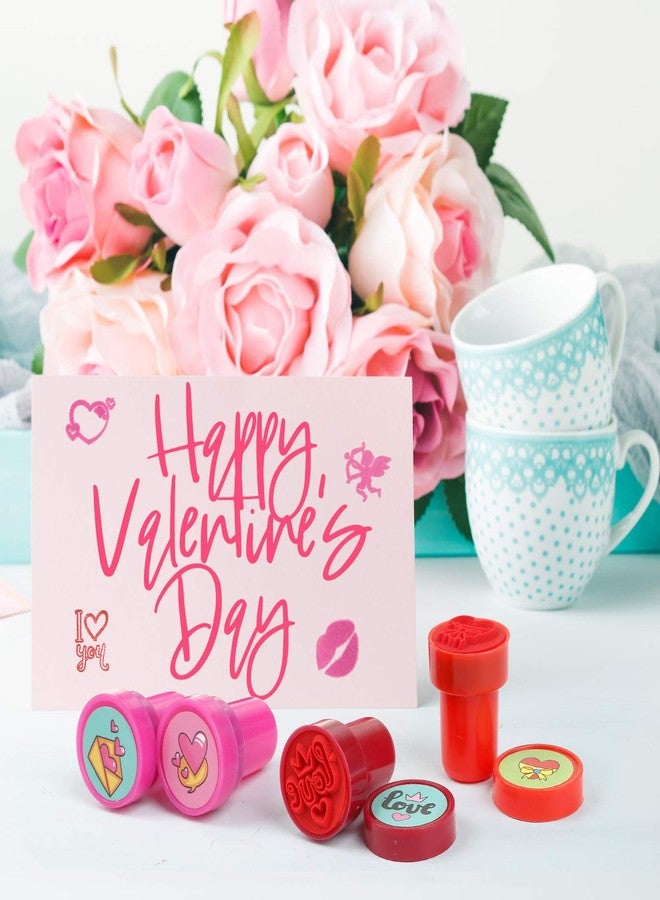 KESOTE Valentines Day Stamps for Kids, Self Inking Stamps for Valentine Party Favor Goody Bag Fillers - Image 4