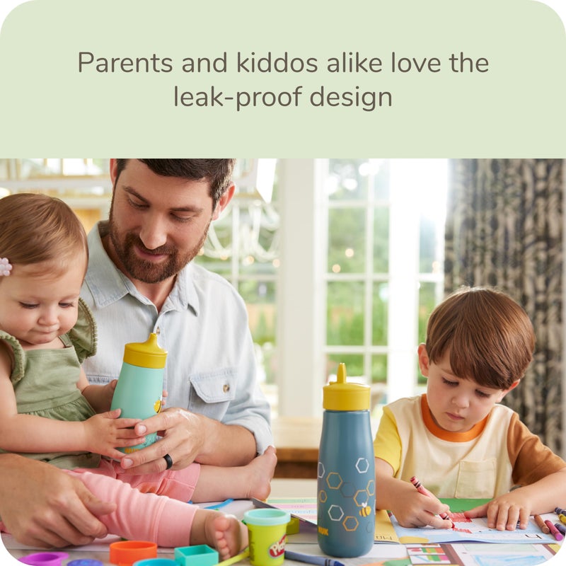 NUK Mini Me Flip Straw Toddler Water Bottle - Image 4