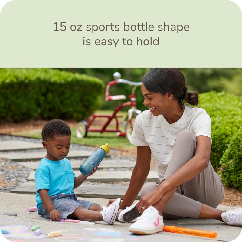 NUK Mini Me Flip Straw Toddler Water Bottle - Image 3