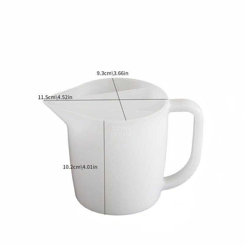 1pc 500ml Split Resin Cup with Handle Thicken Easy Clean for Paint Pouring - Image 4