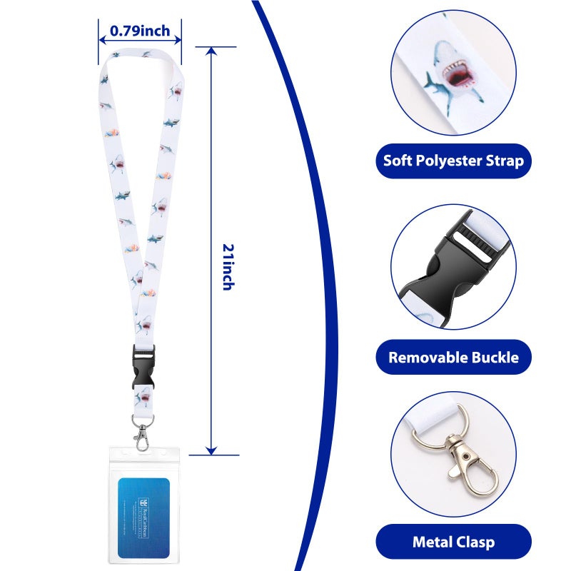 Qsszk Cruise Lanyards, 5 Pack Waterproof Cruise Lanyard with ID Badge Reel Holder, Detachable Buckle for Cruises Ships Key Cards, Cruise Essentials 2026 - Image 3