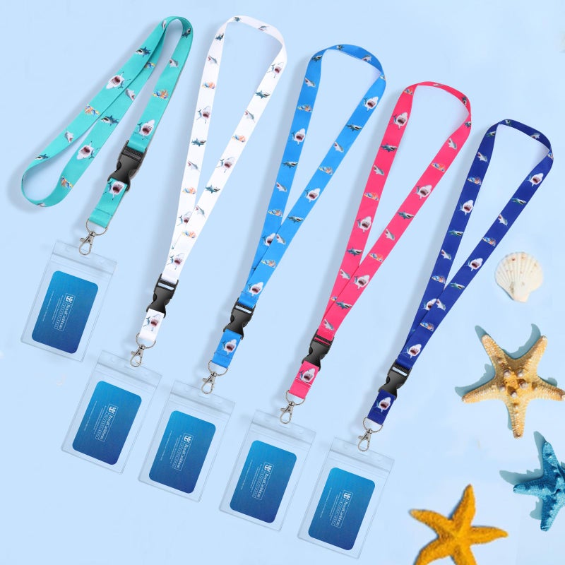 Qsszk Cruise Lanyards, 5 Pack Waterproof Cruise Lanyard with ID Badge Reel Holder, Detachable Buckle for Cruises Ships Key Cards, Cruise Essentials 2026 - Image 5