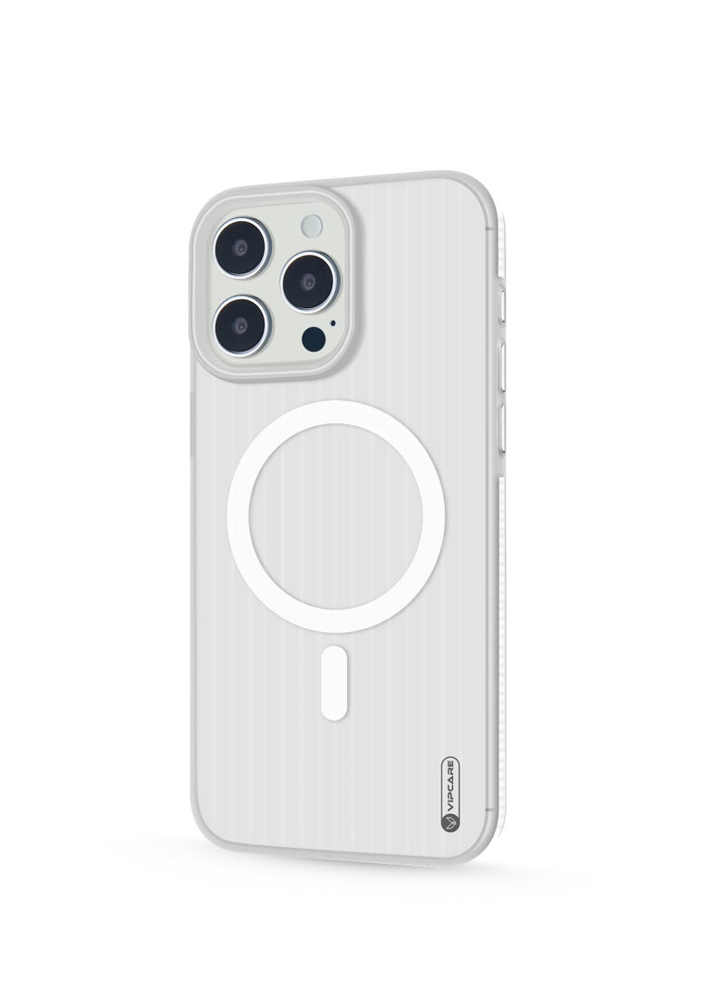 Vipcare Iphone 15 Pro PC Case with Magcase Magnetic Charging Case Scratch Resistant Camera Protection Silicone Case for Iphone 15 Pro - Image 1