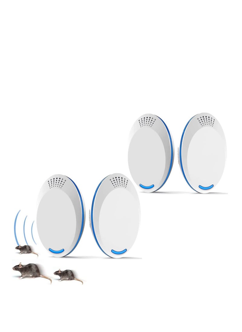 Y&D - Ultrasonic Pest Repeller Plug-in - Electronic Insect Control Defender 4 Pack Roach Bed Bug Mouse Rodent Mosquito Killer - Image 1