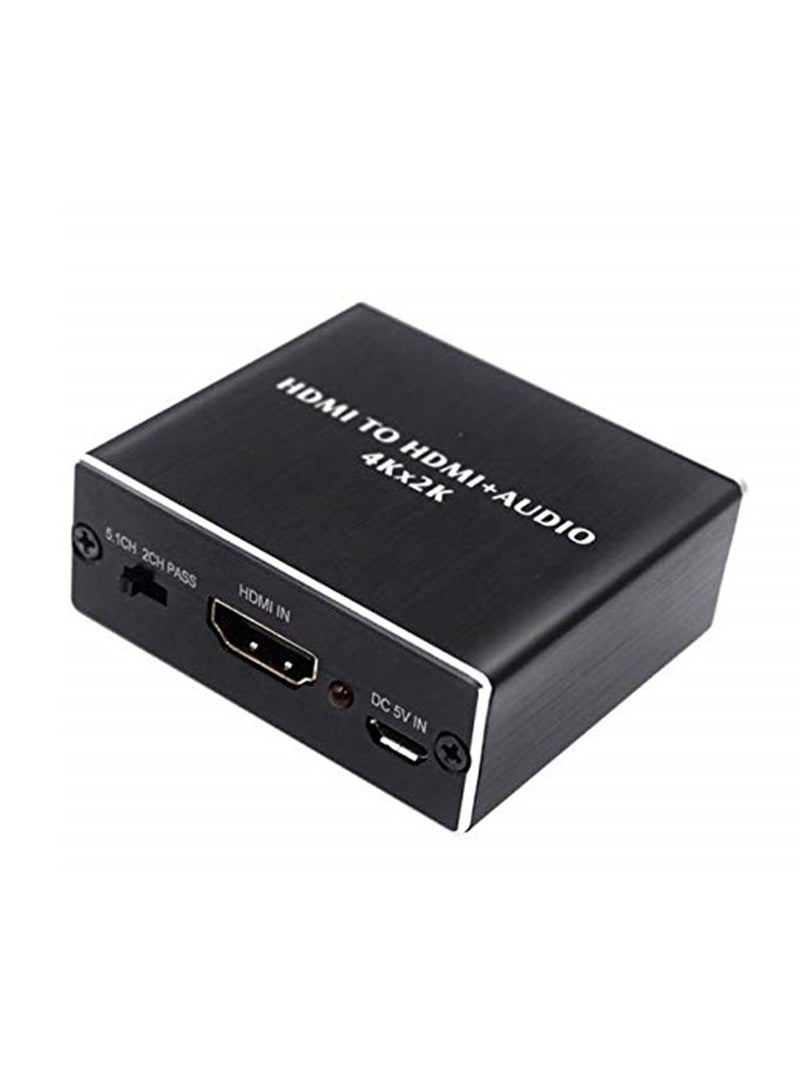 محول صوت HDMI - HDMI إلى HDMI بصري TOSLINK SPDIF 3.5mm ستيريو - Image 1